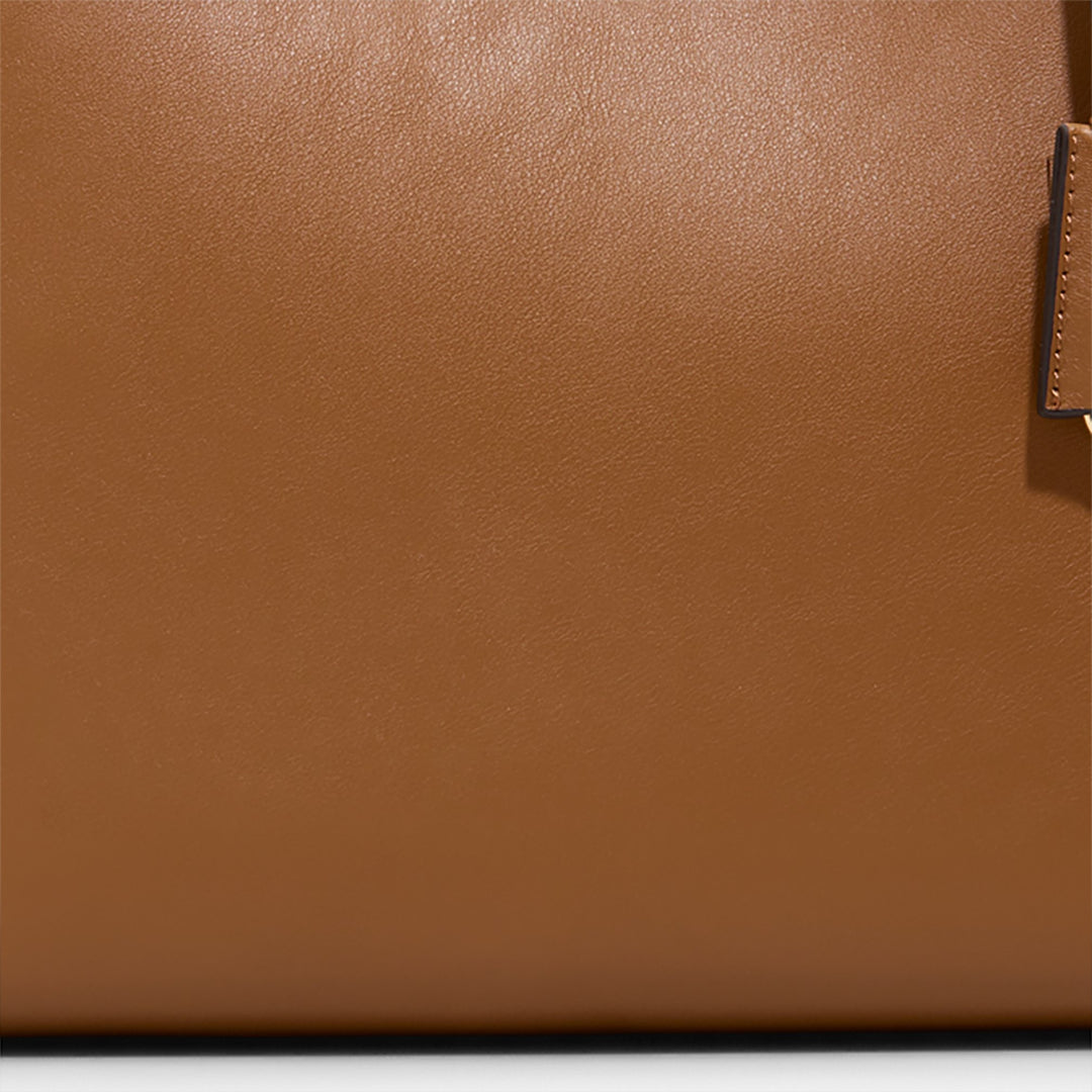Mala de ombro em cognac - TAMMERA