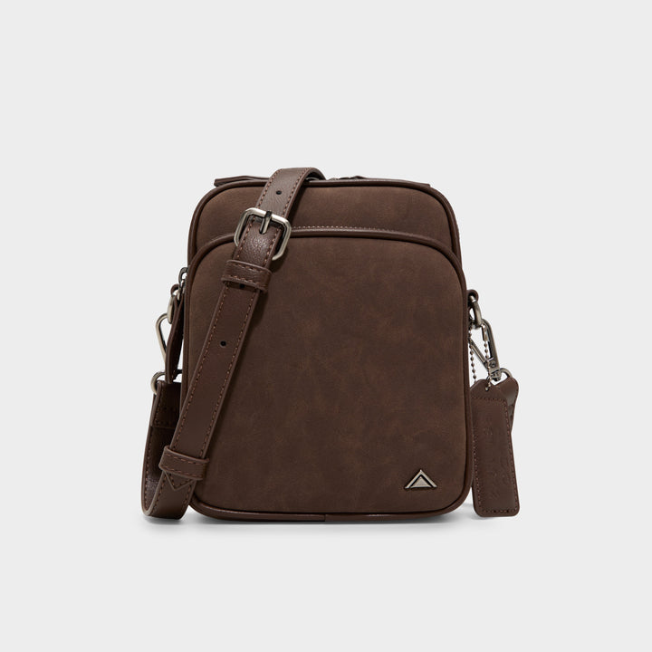 Mala de tiracolo em castanho - THOMPSO