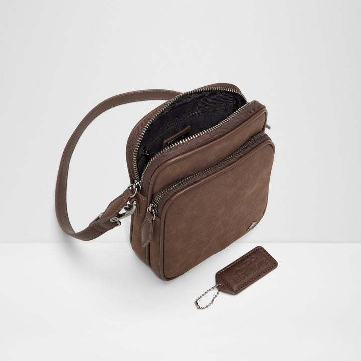 Mala de tiracolo em castanho - THOMPSO