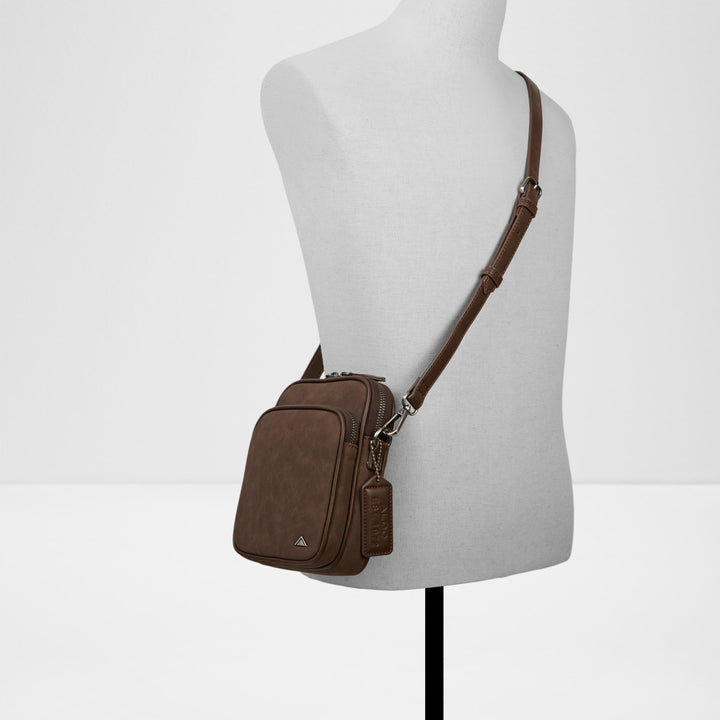 Mala de tiracolo em castanho - THOMPSO