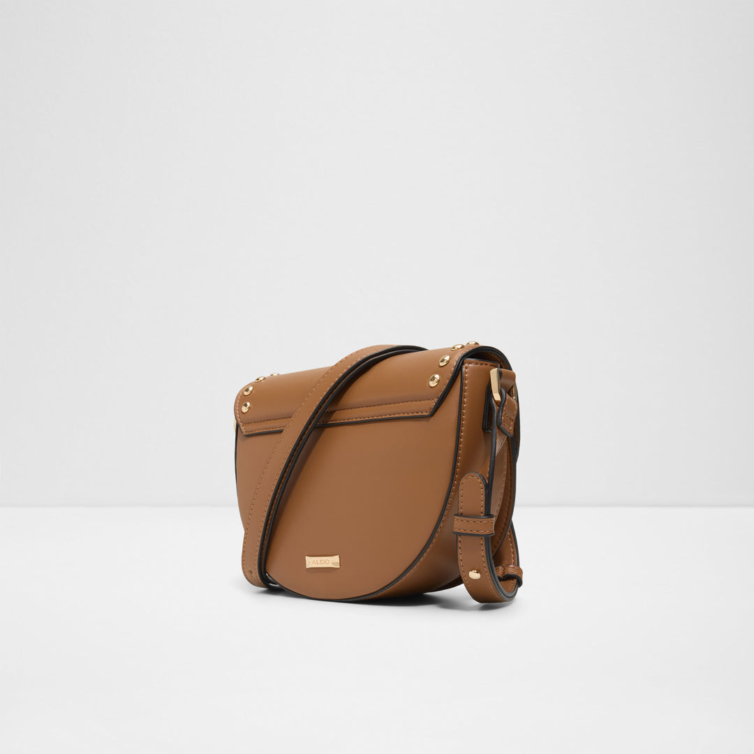 Mala de tiracolo em cognac - THOSIEN