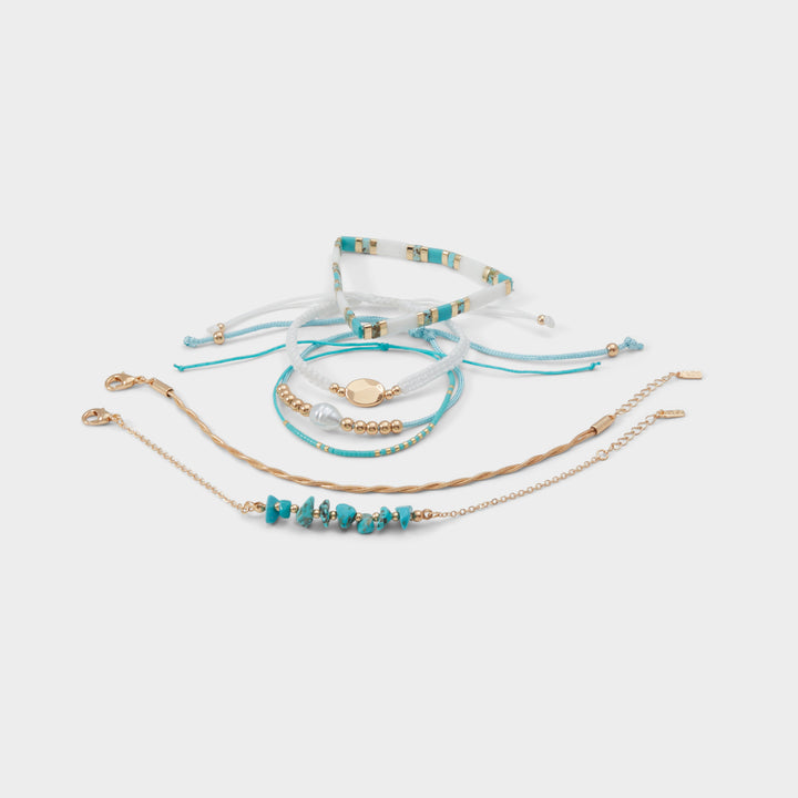 Pulseiras em azul turquesa - TURQUOISA