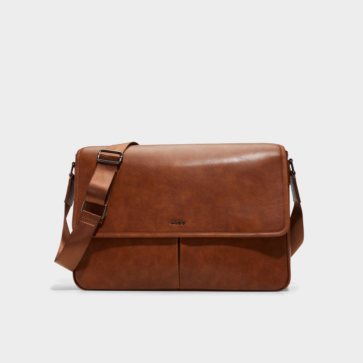 Mala de tiracolo em cognac - ULERADUS