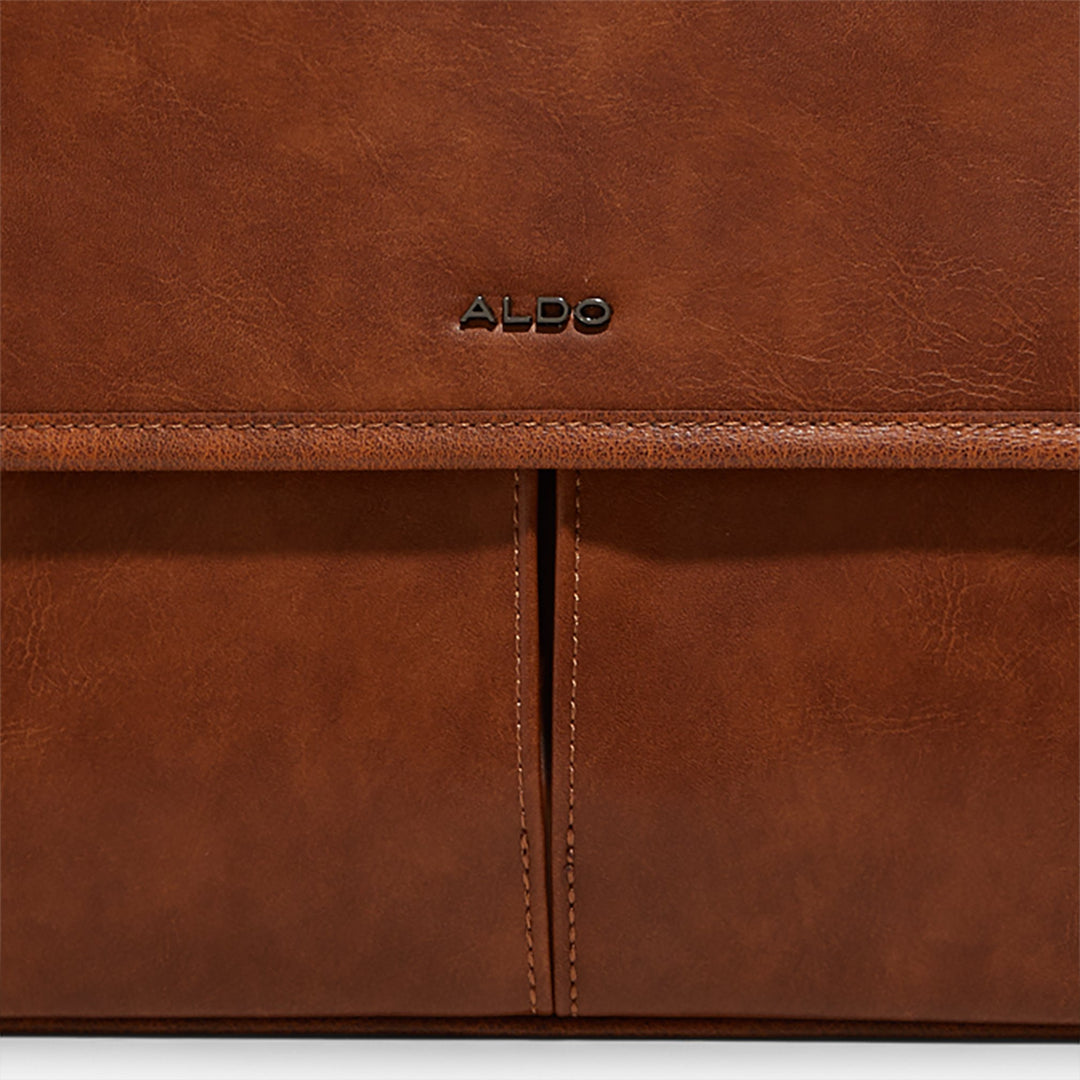 Mala de tiracolo em cognac - ULERADUS