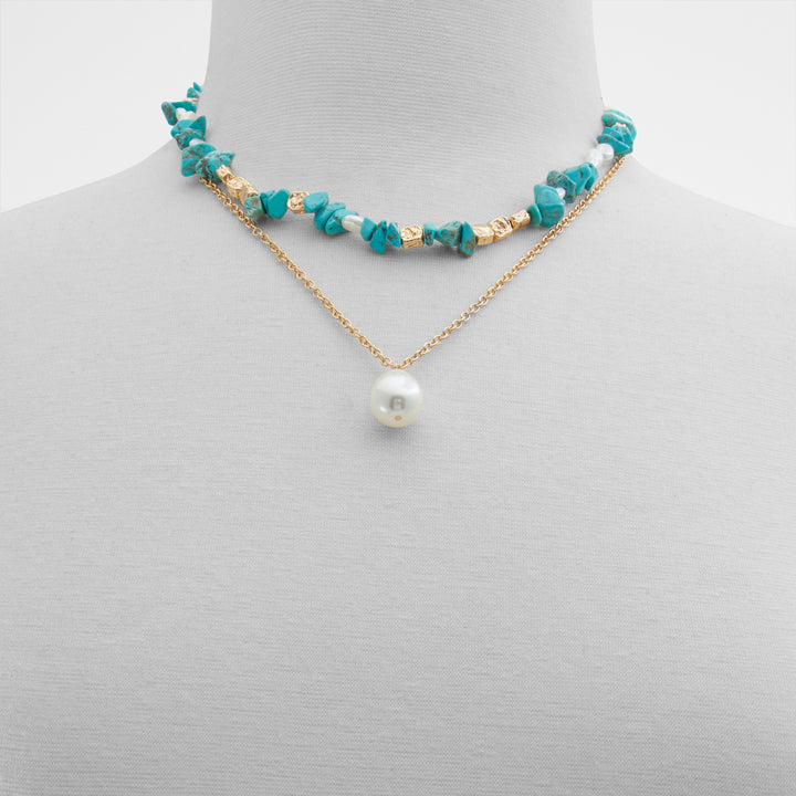 Colares em azul turquesa - ULIENAD