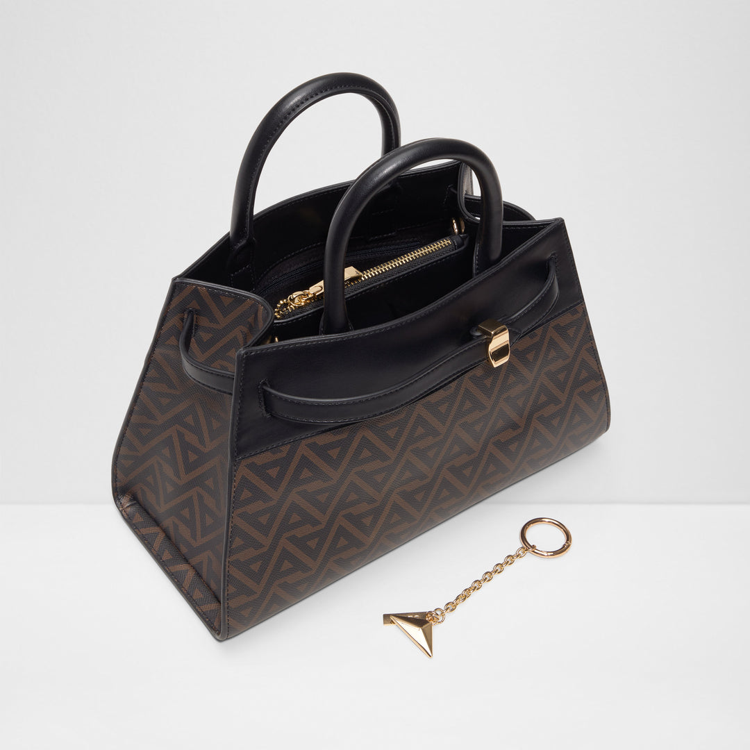 Mala de mão em castanho - VASILIA