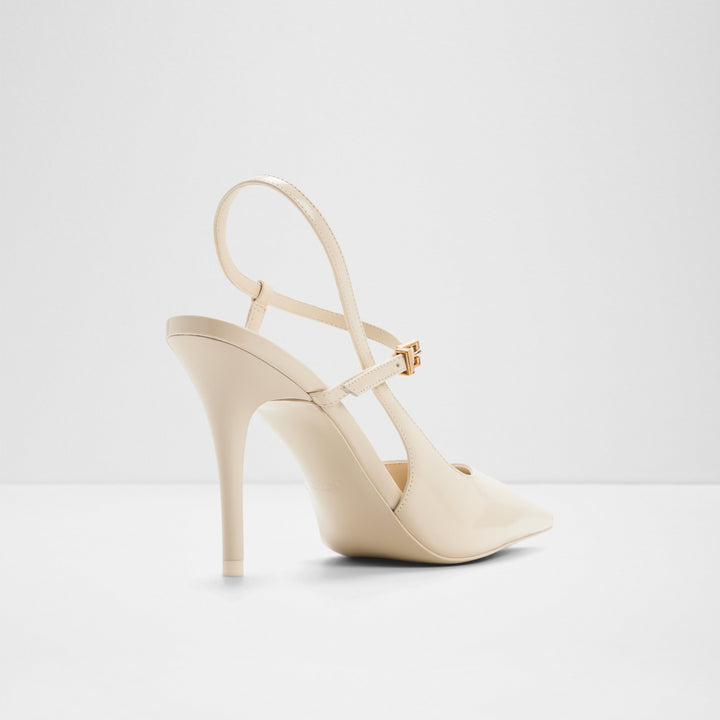 Sapatos em branco cru, salto fino - VIVENNE