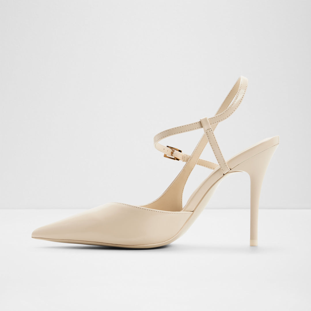Sapatos em branco cru, salto fino - VIVENNE