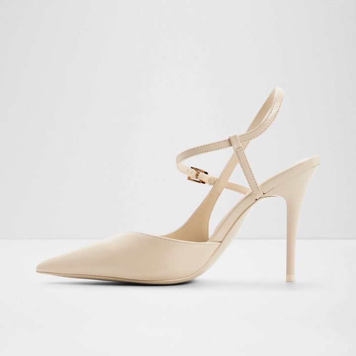 Sapatos em branco cru, salto fino - VIVENNE