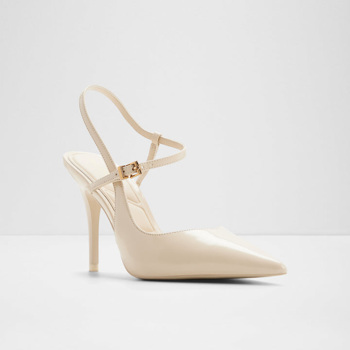 Sapatos em branco cru, salto fino - VIVENNE