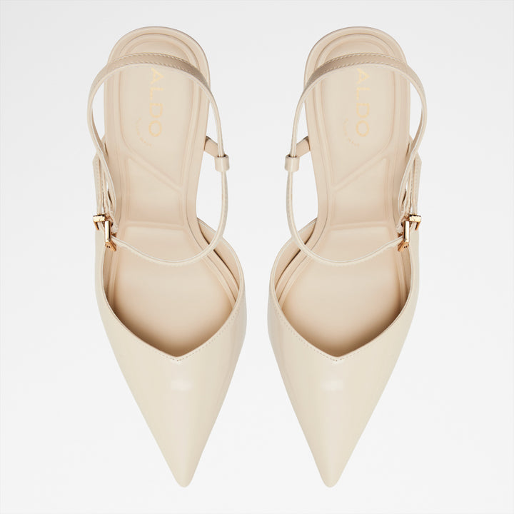 Sapatos em branco cru, salto fino - VIVENNE