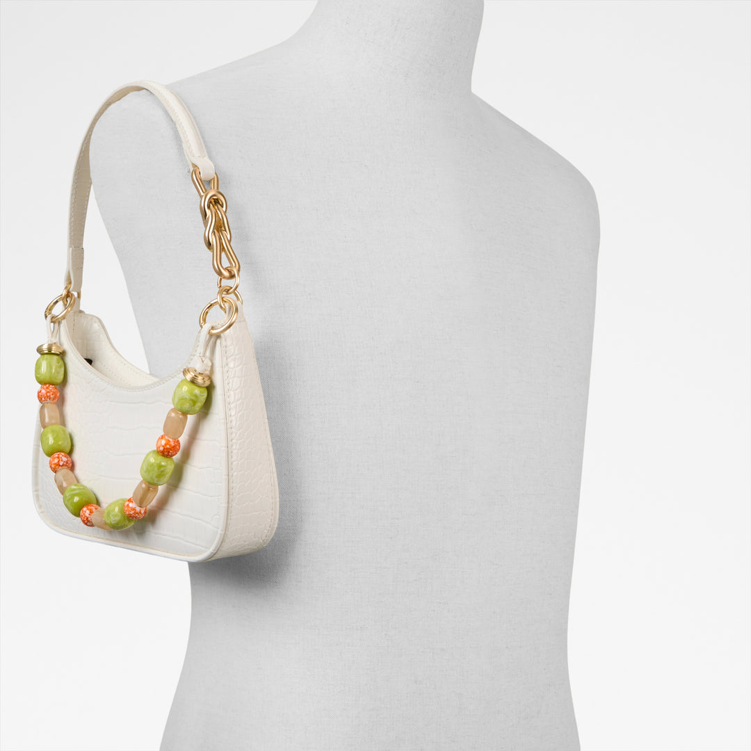 Mala de tiracolo em branco - WHITEGEM