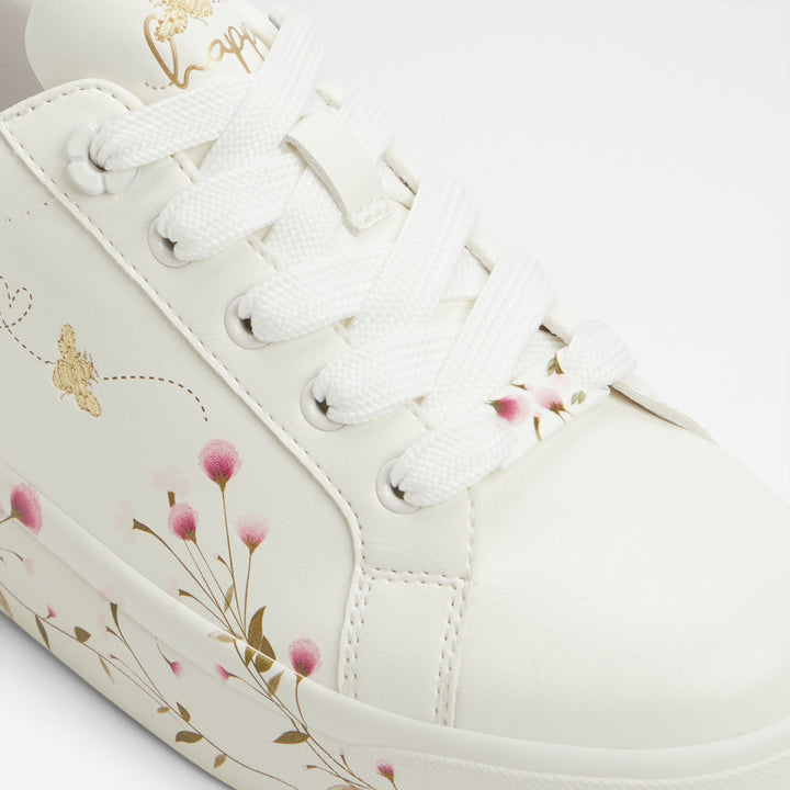 Sapatilhas rasas em branco - WILDFLOWERS