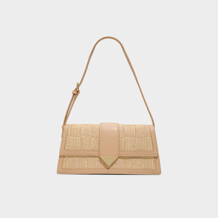 Mala de ombro em bege - ZENITHBAG