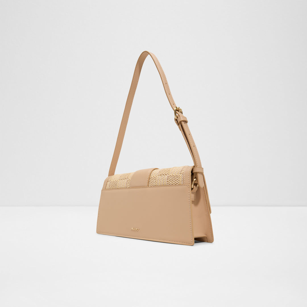 Mala de ombro em bege - ZENITHBAG