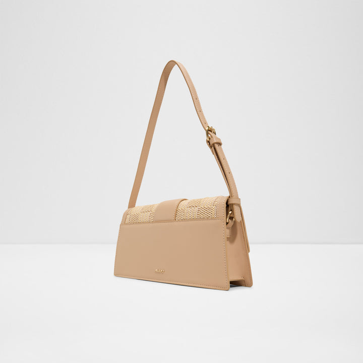 Mala de ombro em bege - ZENITHBAG