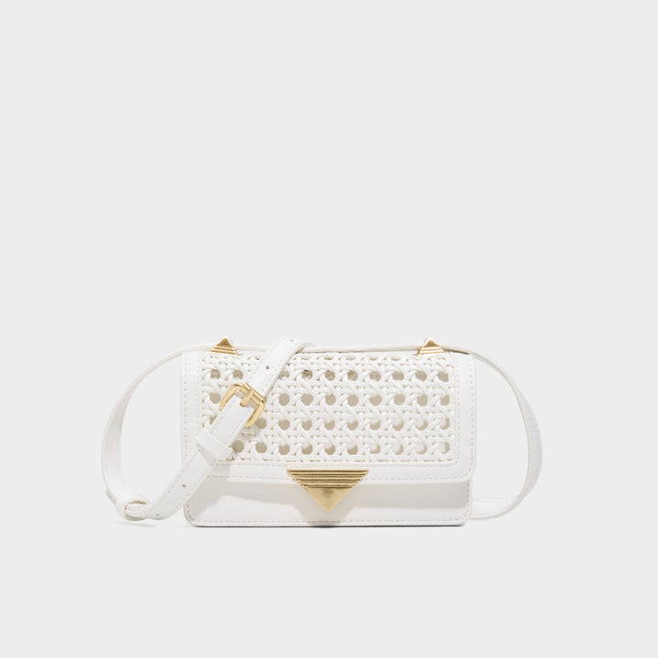 Mala de tiracolo em branco - ZENITHMINI