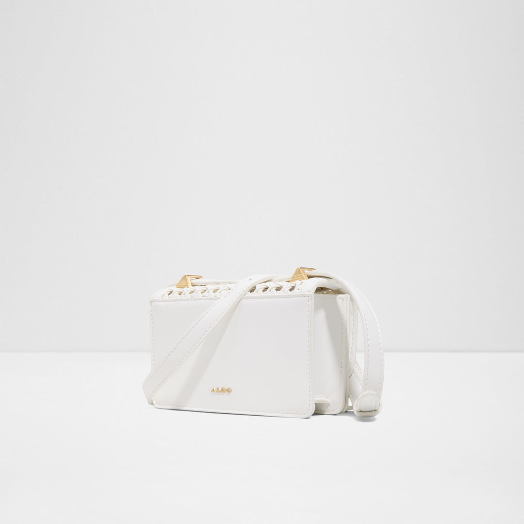Mala de tiracolo em branco - ZENITHMINI