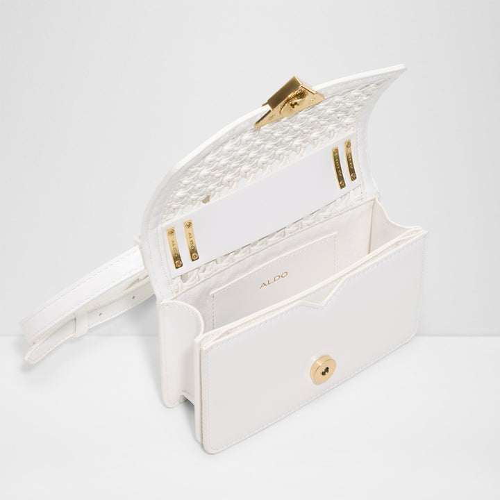 Mala de tiracolo em branco - ZENITHMINI