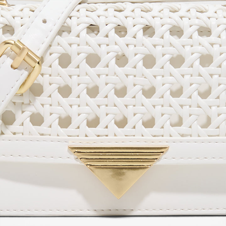 Mala de tiracolo em branco - ZENITHMINI