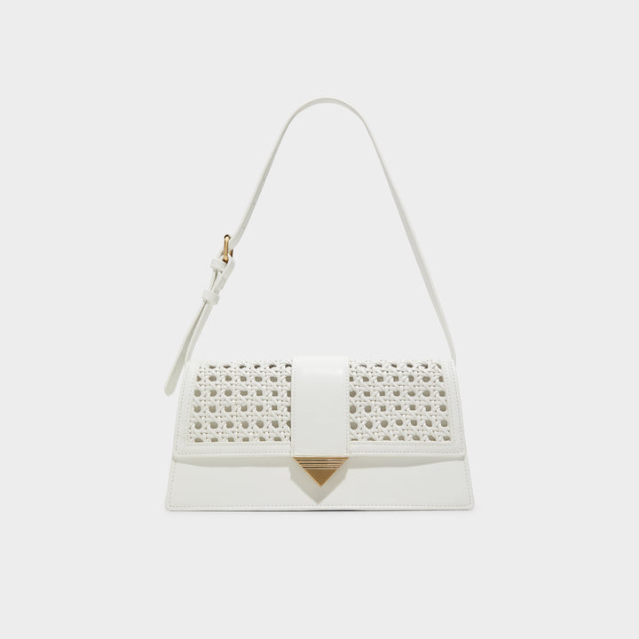 Mala de ombro em branco - ZENITHPURSE