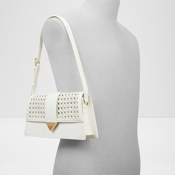 Mala de ombro em branco - ZENITHPURSE